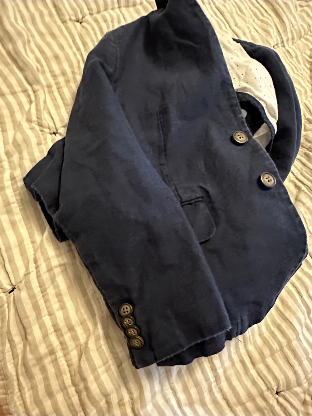 H&M Navy Blue Kids Blazer Jacket